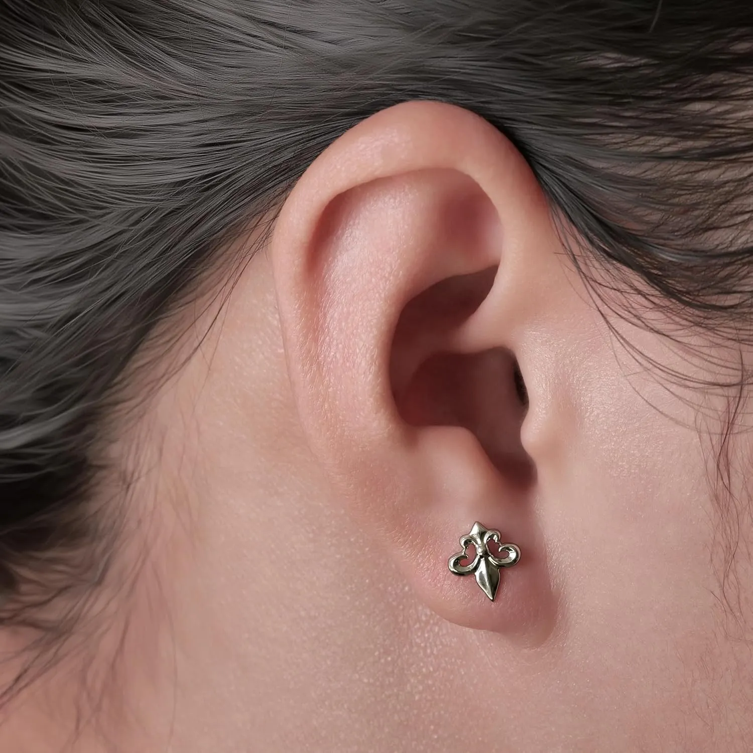 Limerencia Titanium Hypoallergenic G23 Implant Grade Screw Back Earrings Tragus 20G Helix F136 Piercing Post for Sensitive Ears Cartilage