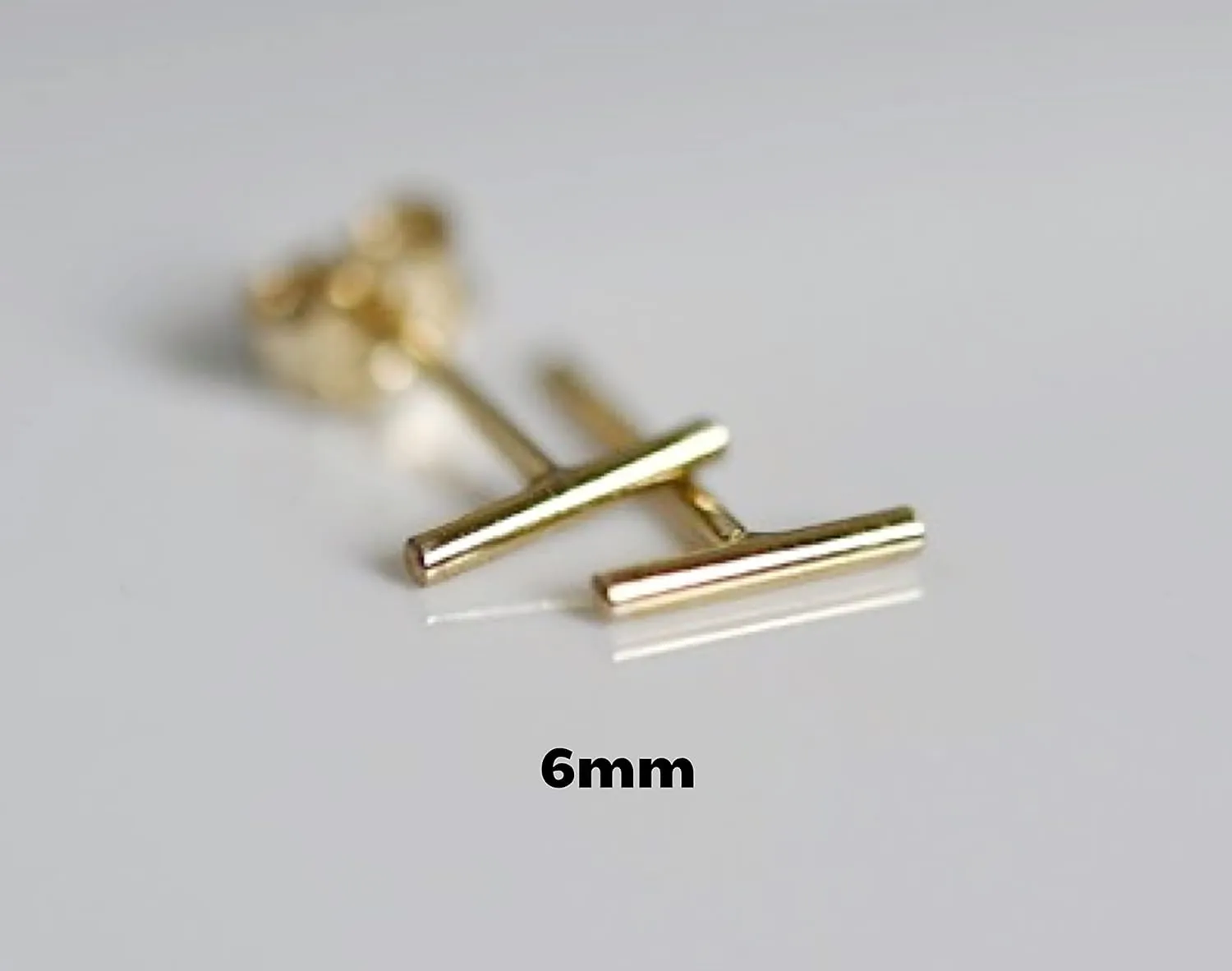 LIMITED SALE 14K Gold Filled Bar Stud Earrings Tiny Stud Earrings Minimalist Posts Minimal Everyday earrings Sleepers Friendship Couple Bridesmaids Wedding Gift Idea Birthday Christmas Gift Women Men