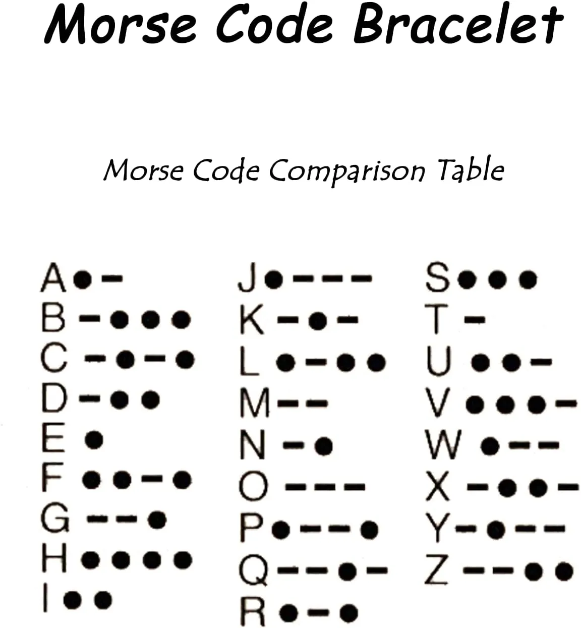 LINY Personalized Inspirational Gifts for Women Morse Code Bracelets for Women Funny Bracelet for Daughter Nephew Son Funny Gift for Women Family