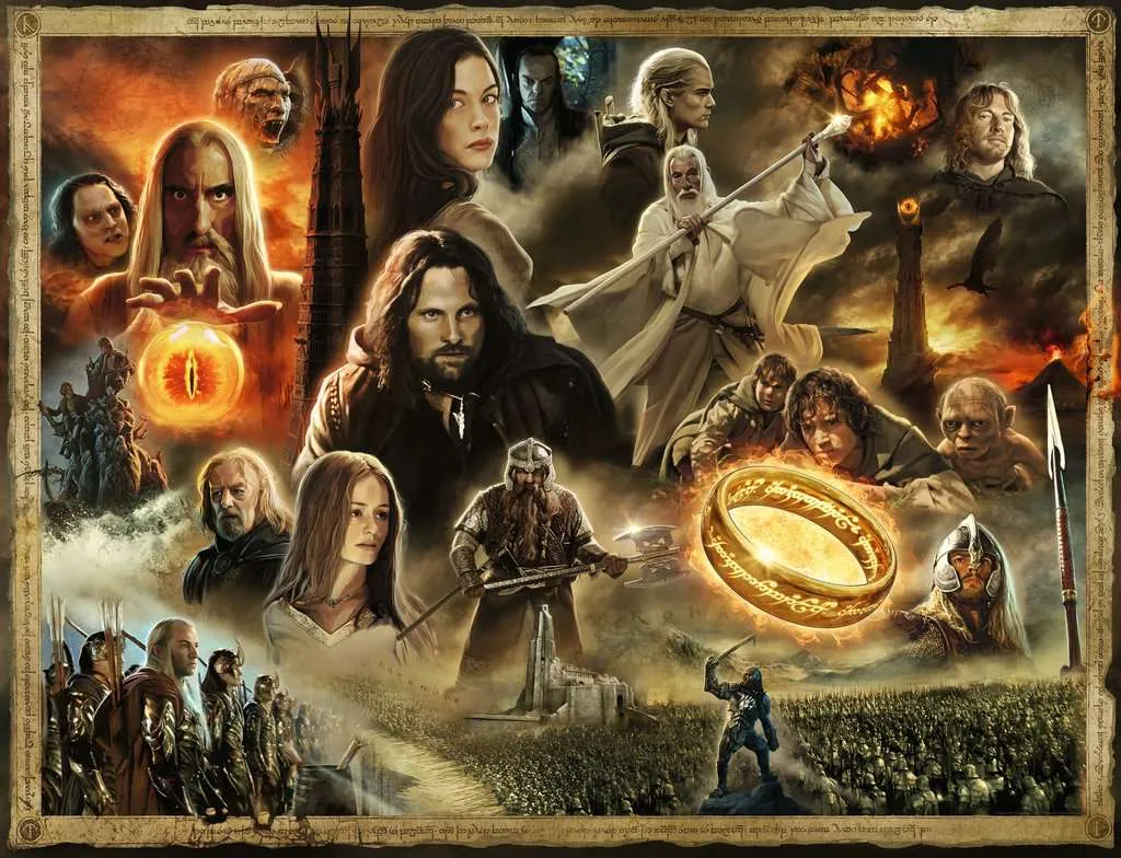 LOTR: The Two Towers | 2000 pc