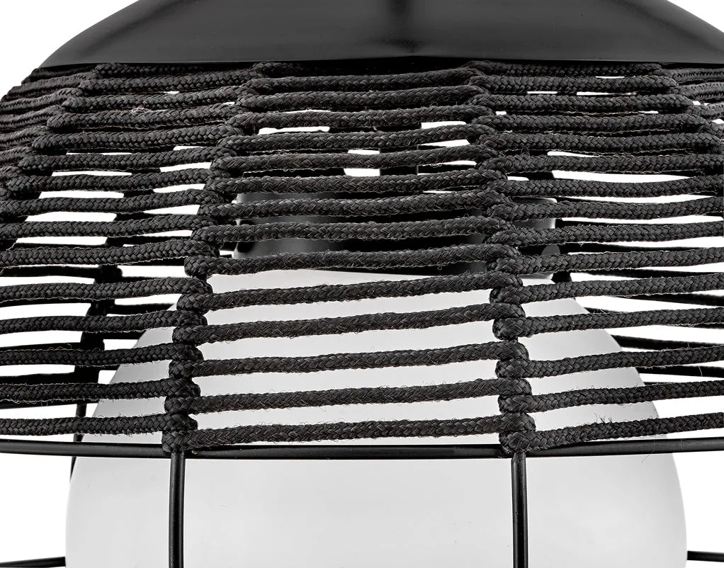 Maddox Orb Pendant - Black