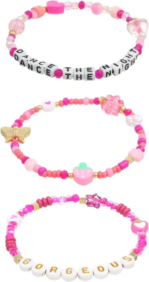 Madison Tyler Friendship Bracelets for Girls | Cute Bracelets for Women | Bracelet Set | Stretch Bracelets for Women | Preppy Set Bracelets