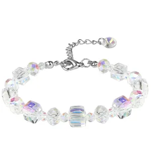 Marsrut Beautiful Romance_Auroras_Borealiss_Elementals Bracelet, Shiny Crystal Bracelet Jewelry Birthday Gift for Friends Lovers Christmas Birthday Gifts for Mom Wife
