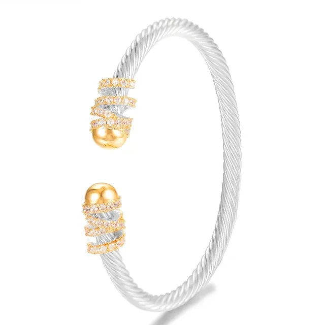 Metric Bangle Bracelet