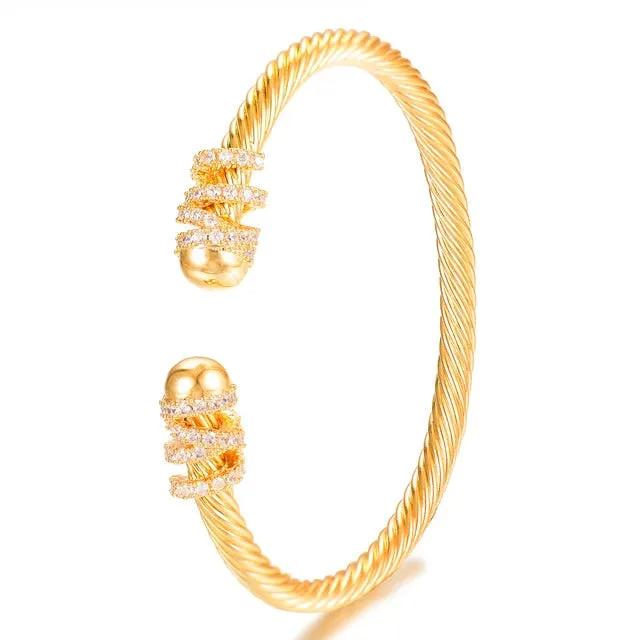 Metric Bangle Bracelet