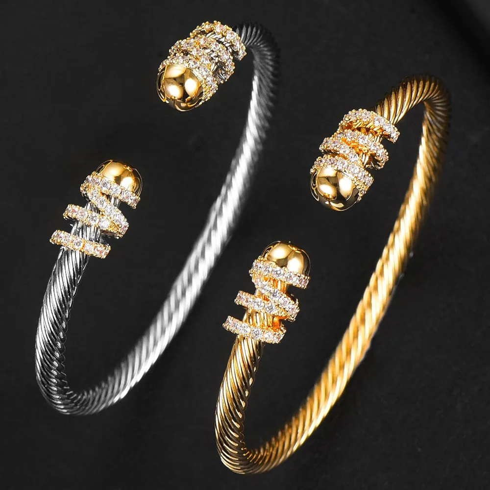 Metric Bangle Bracelet