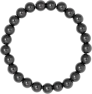 MINACHI Bohemian Beaded Bracelet with Basic Hematite Beads, Balance Energy Gift for Men Women