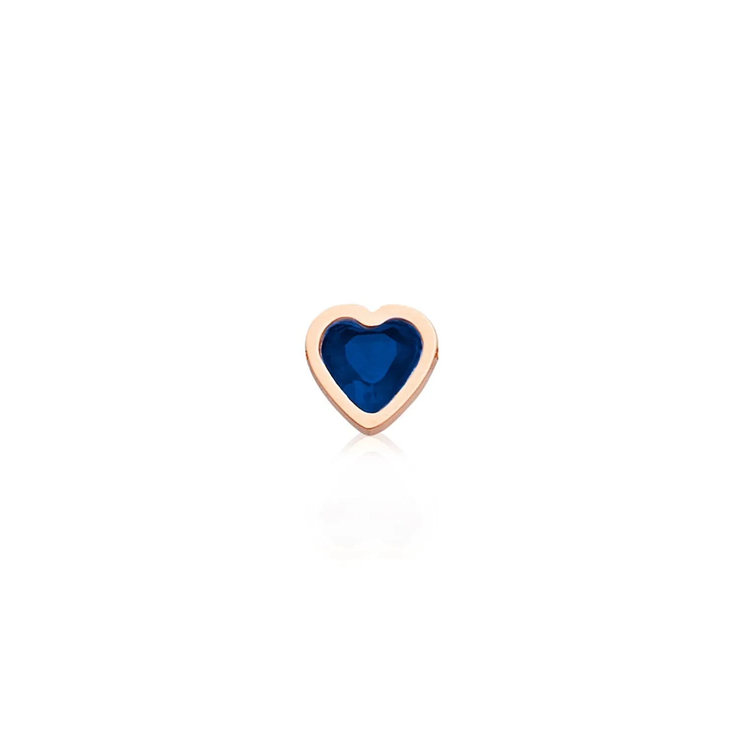 Mini Heart Birthstone Bracelet Bundle (Rose Gold)
