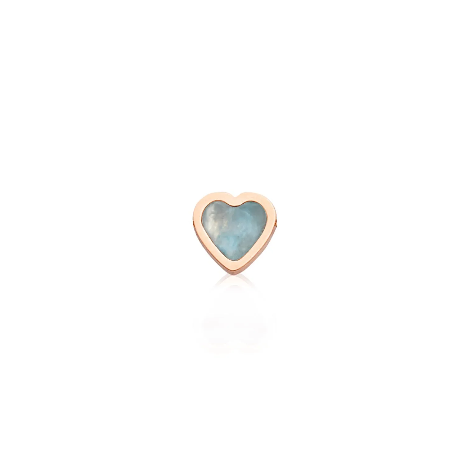 Mini Heart Birthstone Bracelet Bundle (Rose Gold)