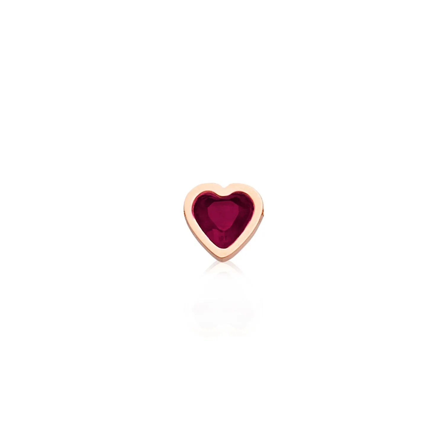 Mini Heart Birthstone Bracelet Bundle (Rose Gold)