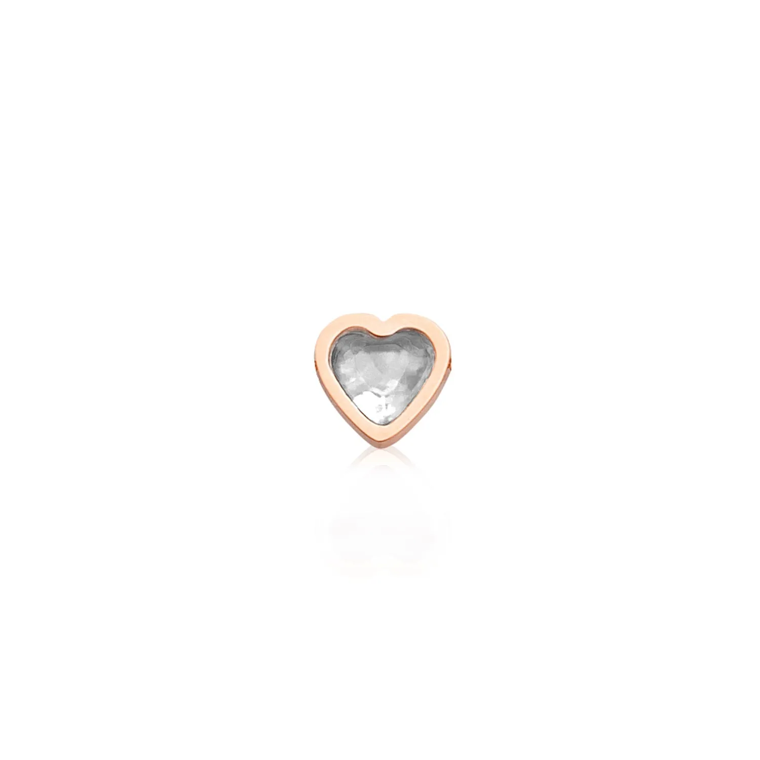 Mini Heart Birthstone Bracelet Bundle (Rose Gold)