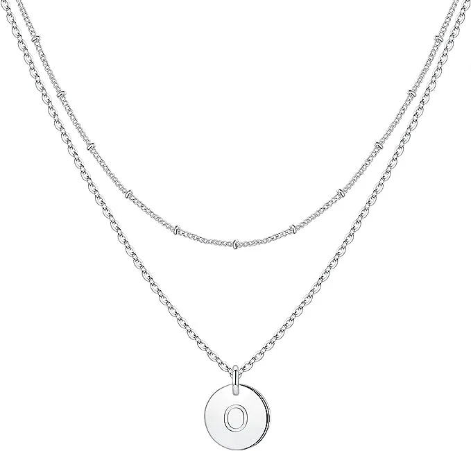 Minimal Initial Necklace | Custom Name Necklace | Dainty Letter Necklace | Mother Gifts | Bridesmaids Wedding Gift | Wife Anniversary | LN13 (K)