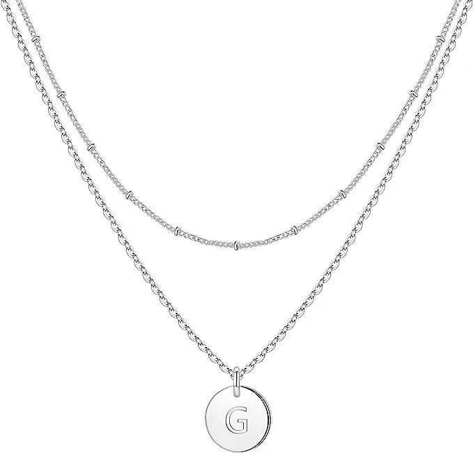Minimal Initial Necklace | Custom Name Necklace | Dainty Letter Necklace | Mother Gifts | Bridesmaids Wedding Gift | Wife Anniversary | LN13 (K)
