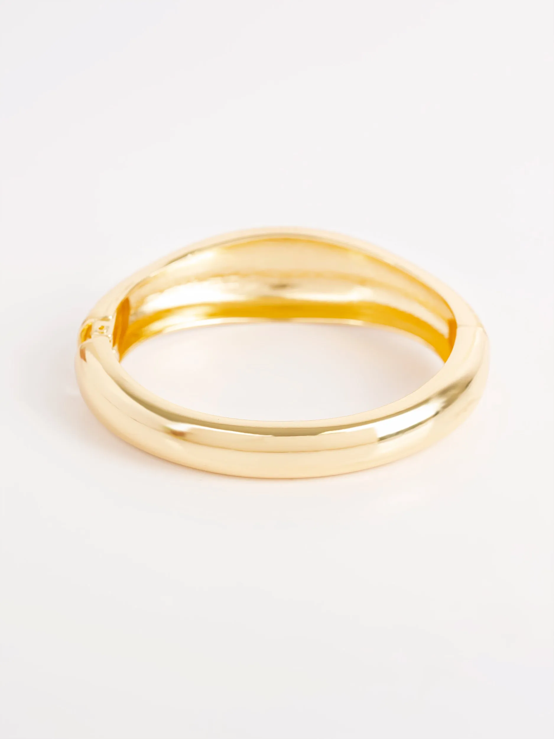 Minimal Textured Cuff Bracelet