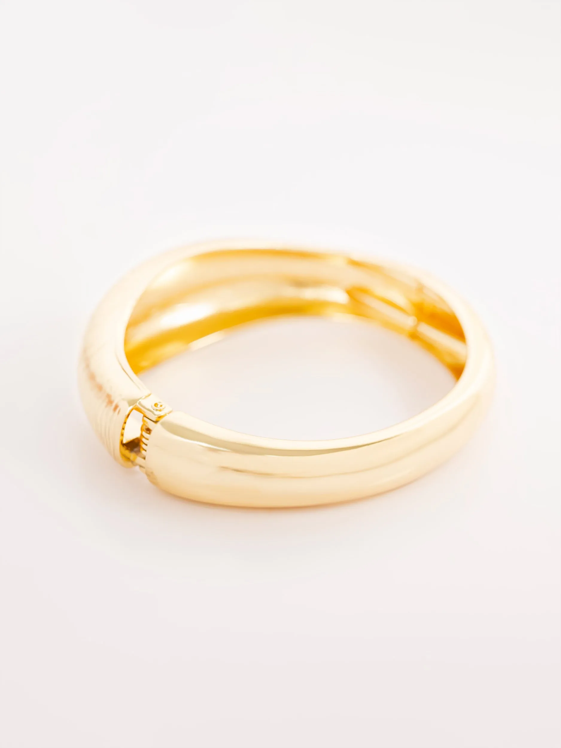 Minimal Textured Cuff Bracelet