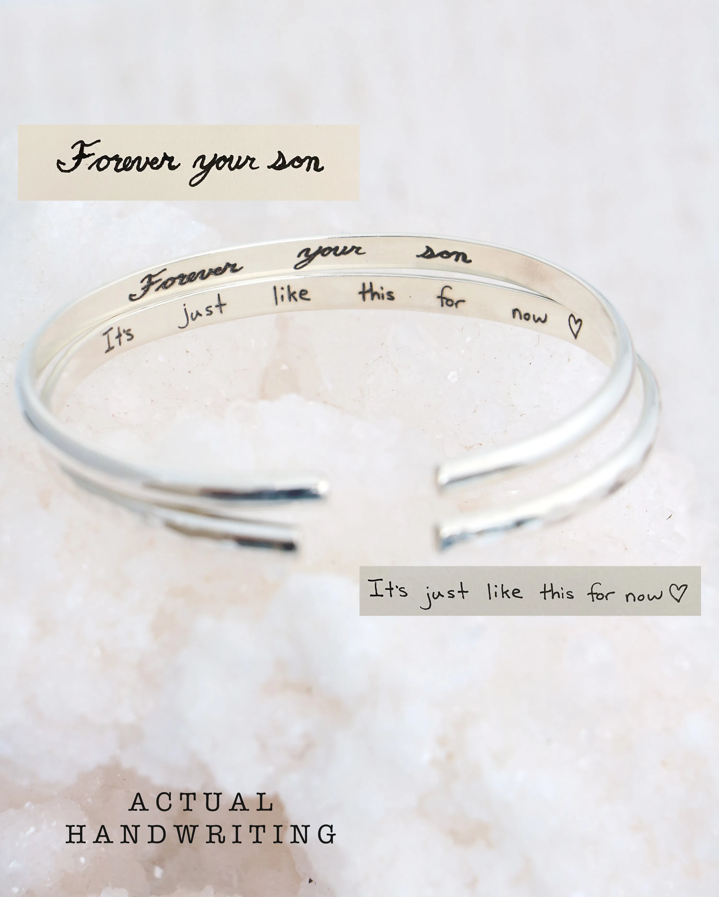 modern   bold cuff bracelet { silver }