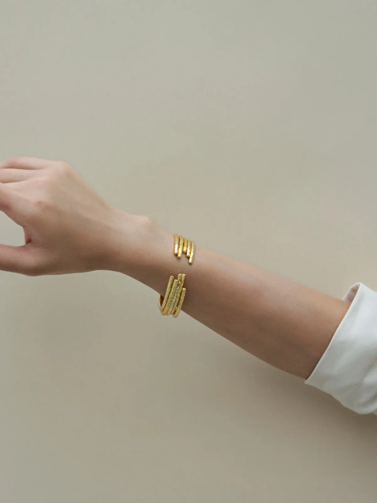 MOKUZAI Empress Bangle Gold Set Of 3