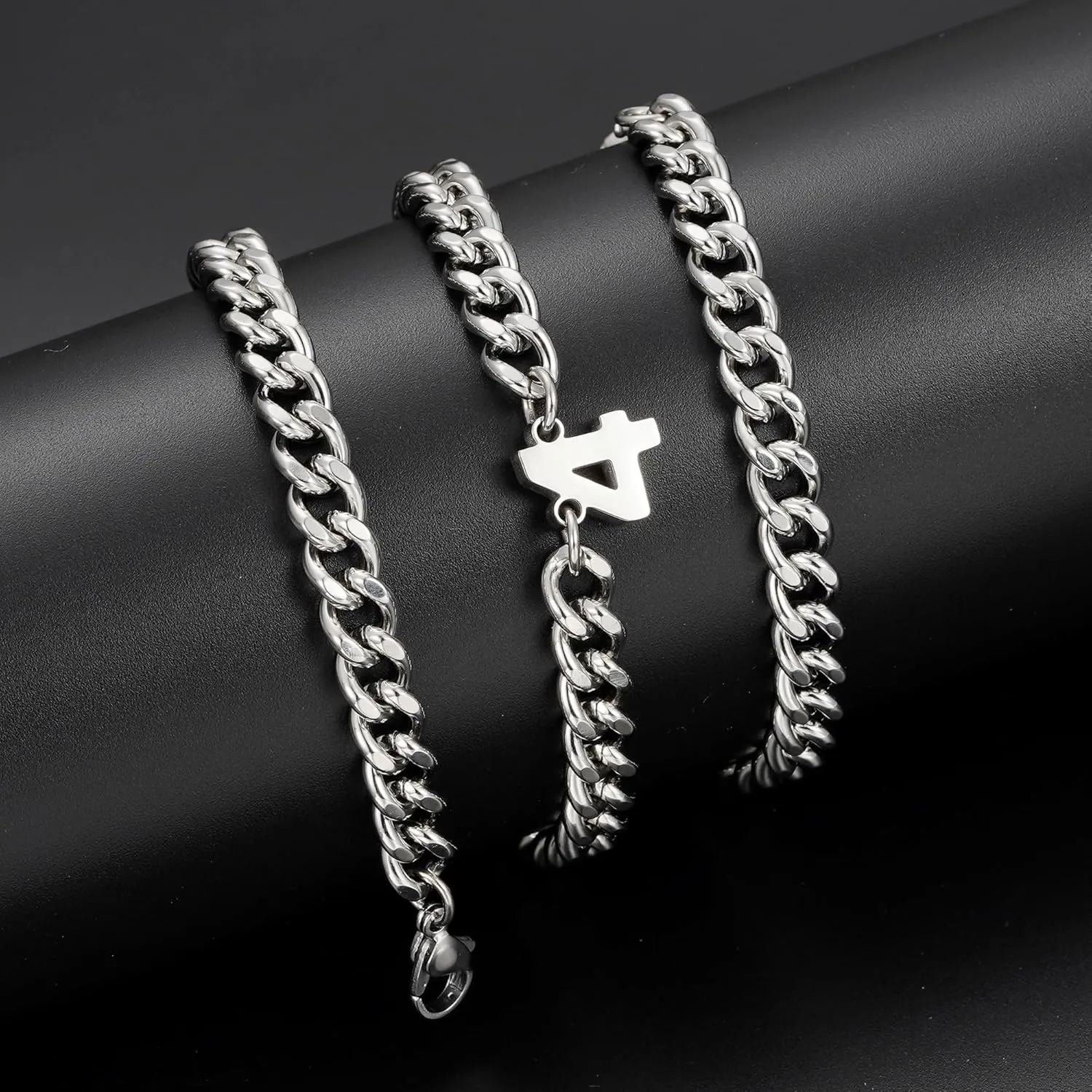 Number Necklace for Men Boys Athletes, Stainless Steel Chain Football Soccer Basketball Baseball 0-99 Birthday Gifts Jewelry 18 2Inches
