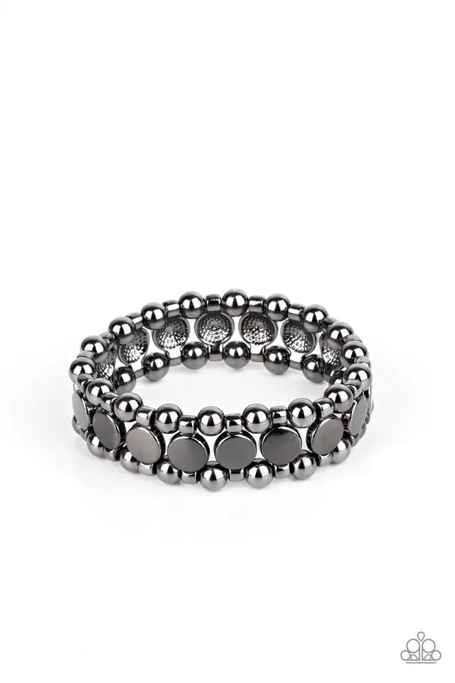 Paparazzi Bracelet ~ Metro Magnetism - Black