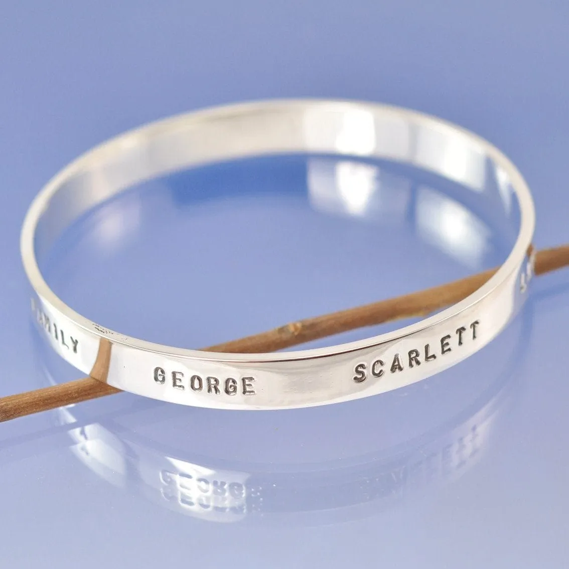 Personalised Bangle | Custom 8mm