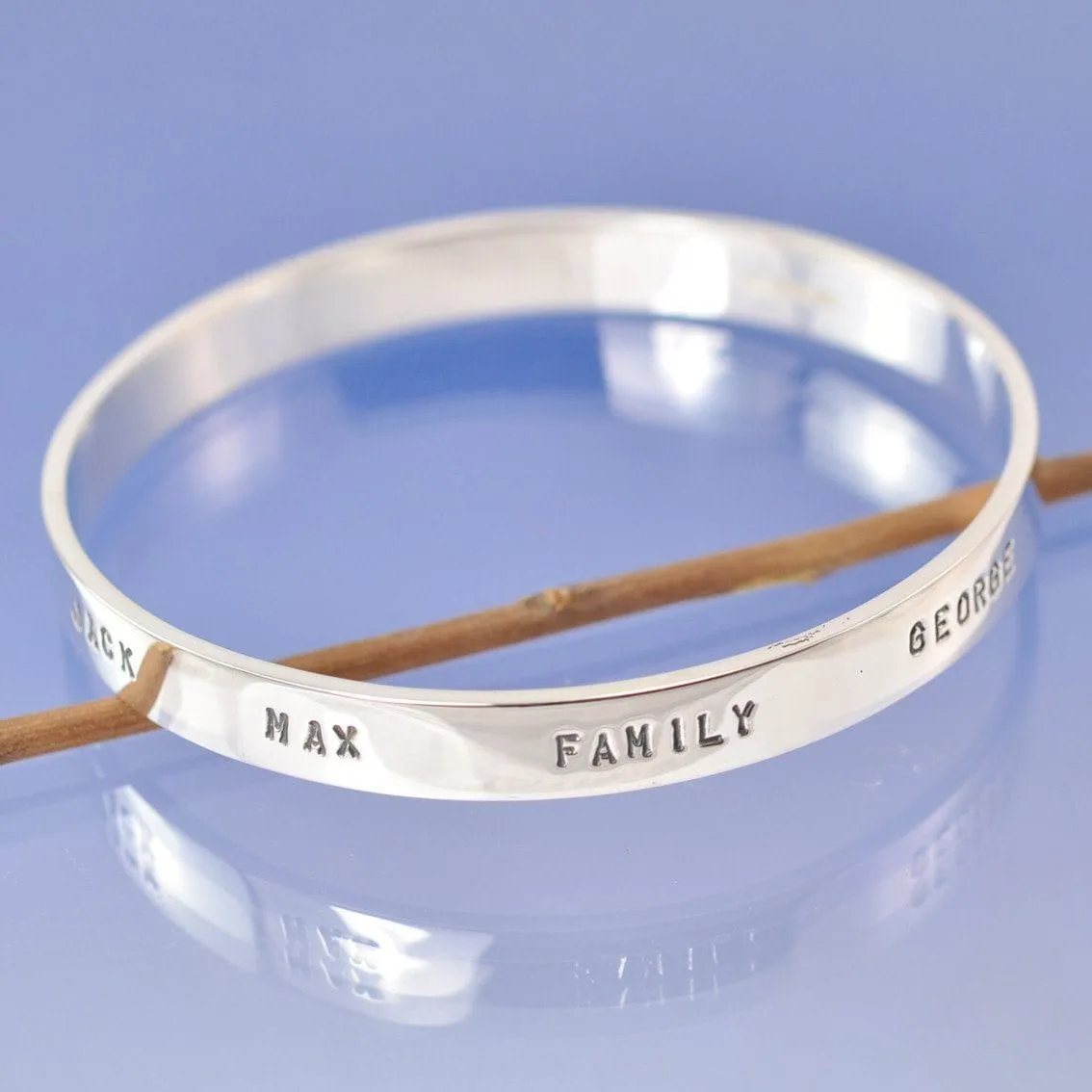 Personalised Bangle | Custom 8mm