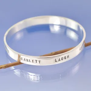 Personalised Bangle | Custom 8mm