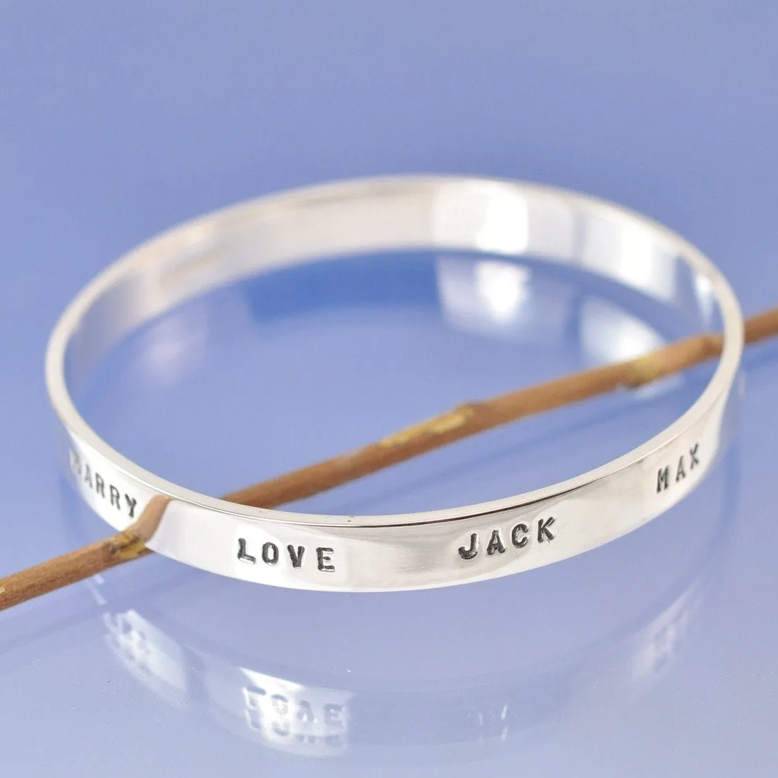 Personalised Bangle | Custom 8mm