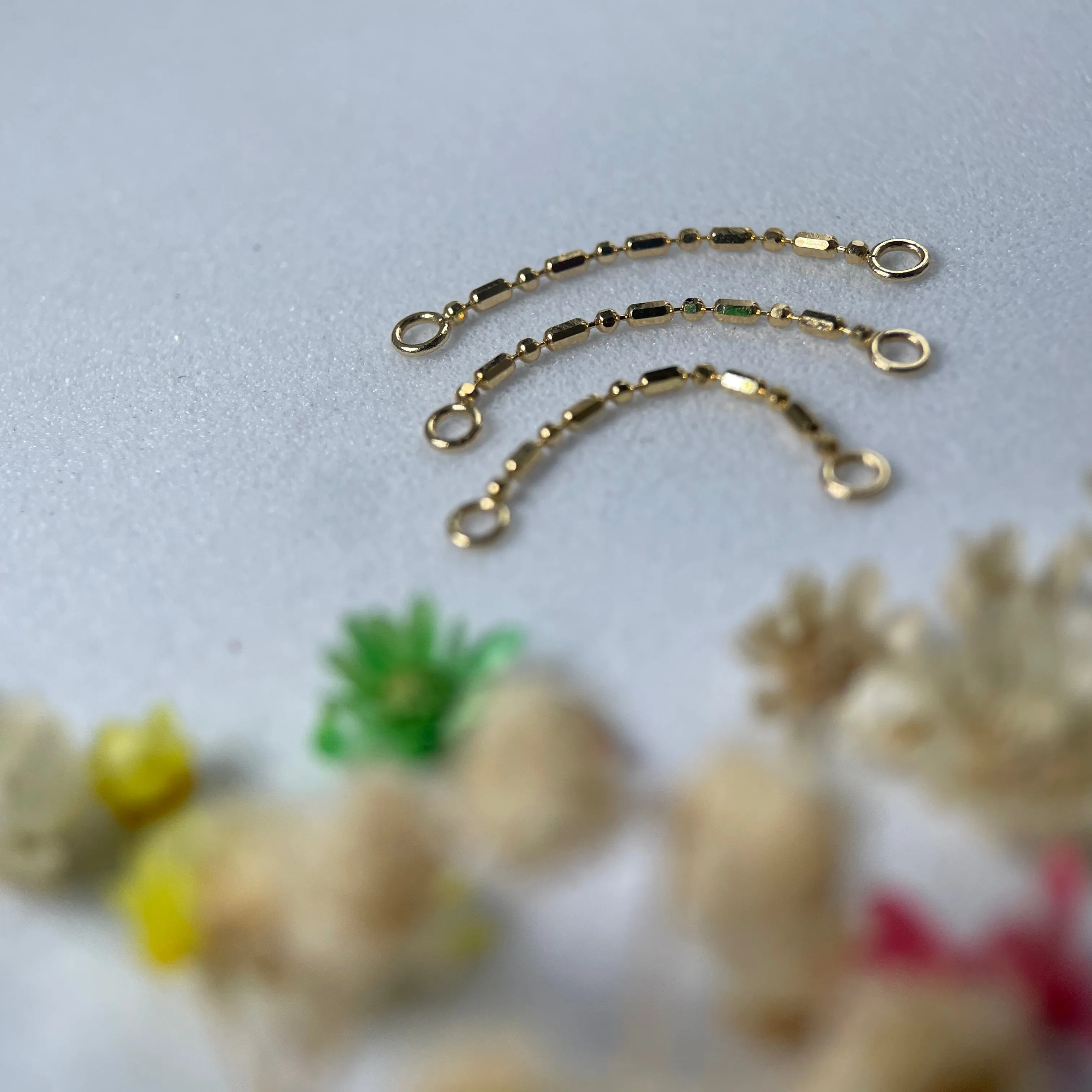 Pupil Hall Cleo Beaded Lynx Chain In Gold