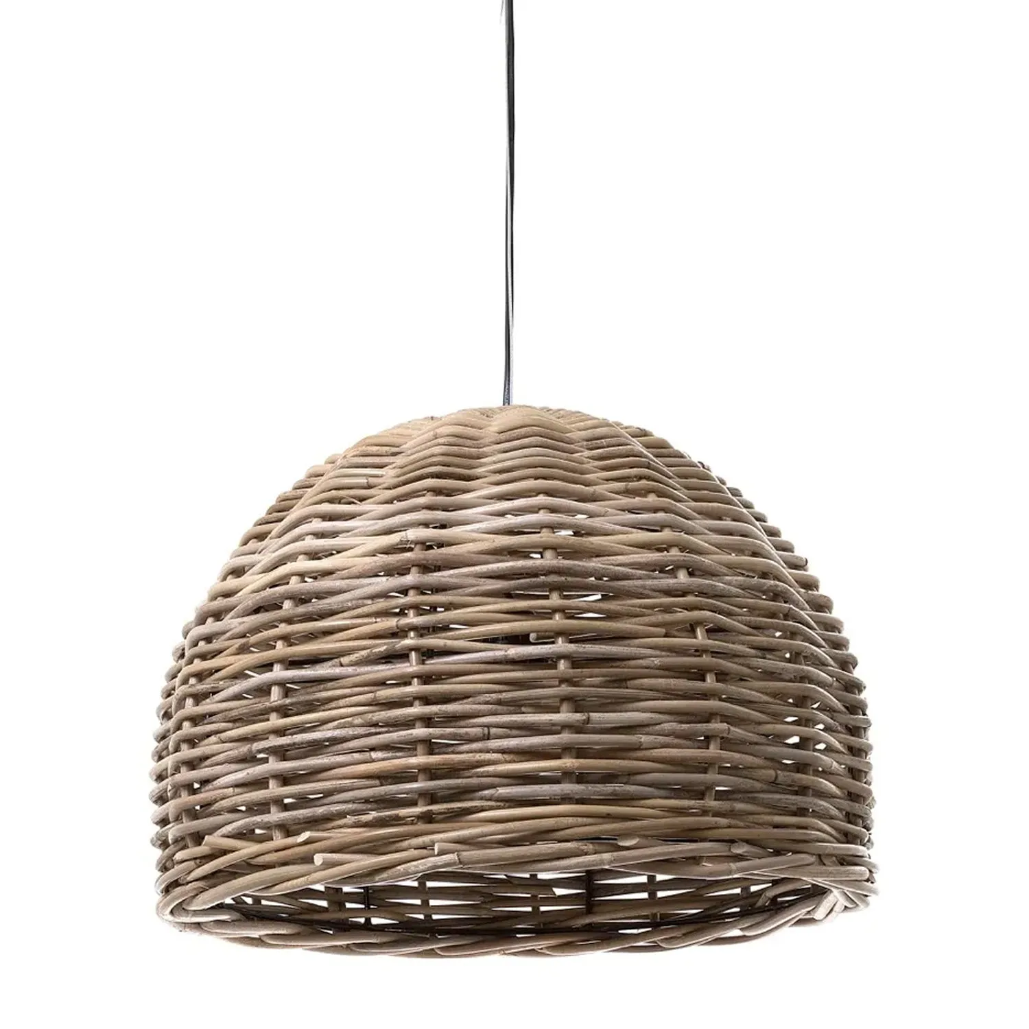 Rattan Pendant Light Small in Brown