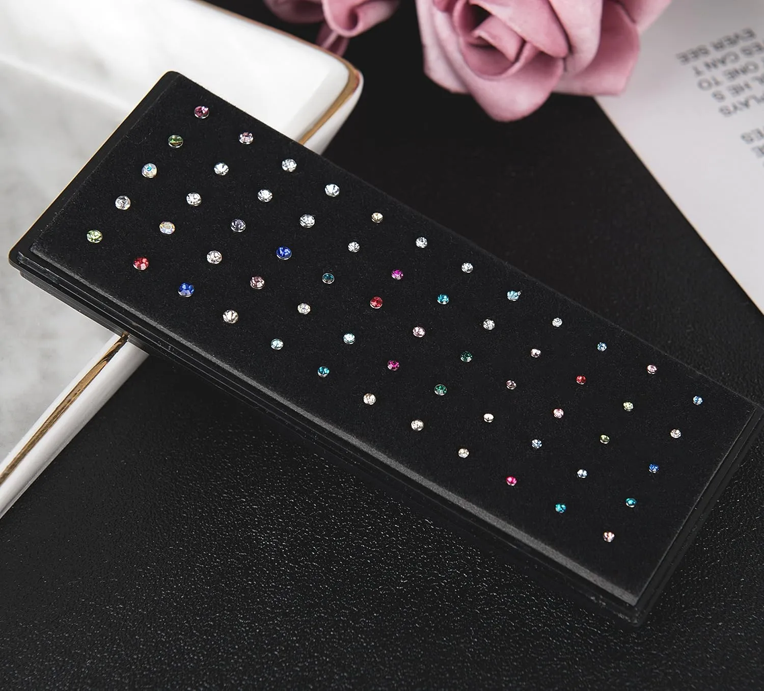REVOLIA 60-120Pcs 22G 316L Stainless Steel Nose Studs Rings Piercing Body Jewelry 1.5-2.5mm