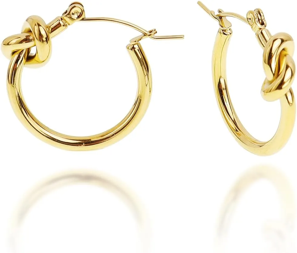 Sonateomber Chunky Gold Hoop Huggie Earrings for Women  Large Sparkly Rhinestone Crystal Circle Hoops Hypoallergenic Statement Wedding Bridal Prom Jewelry Gift