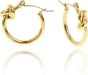 Sonateomber Chunky Gold Hoop Huggie Earrings for Women  Large Sparkly Rhinestone Crystal Circle Hoops Hypoallergenic Statement Wedding Bridal Prom Jewelry Gift