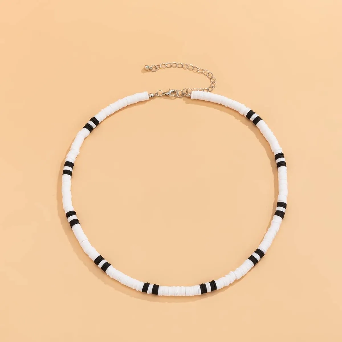 Sora Tuki Puka Shell Necklace for Men and Women - Surfer Brown Coconut Shell Beads, Seashell Conch Beach Heishi Summer Jewelry