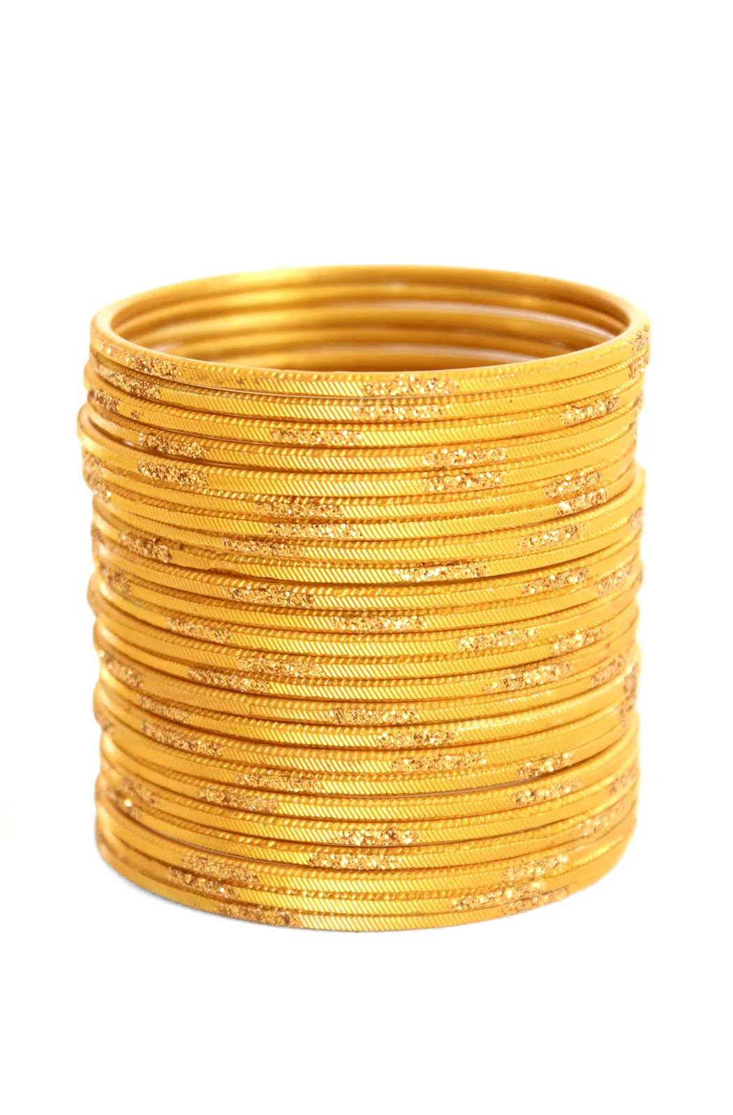 Sparkling Gold Bangles