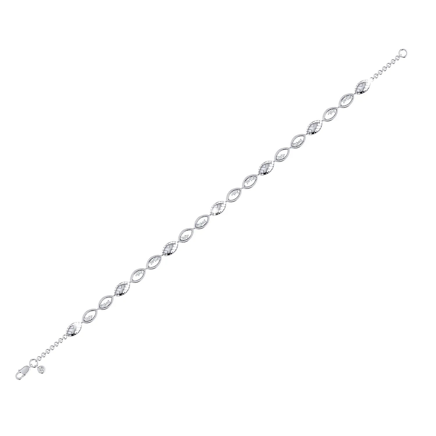 THE CRAZY LEAF TENNIS BRACELET