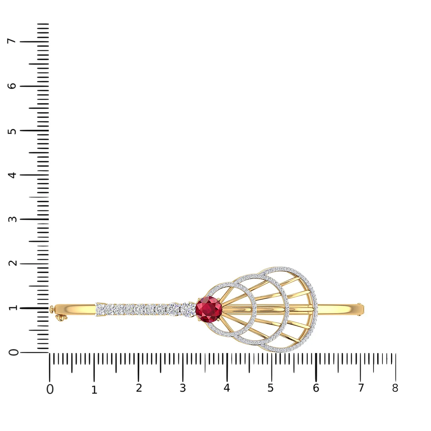 THE RUSSET GEMMATIC CASTER BRACELET