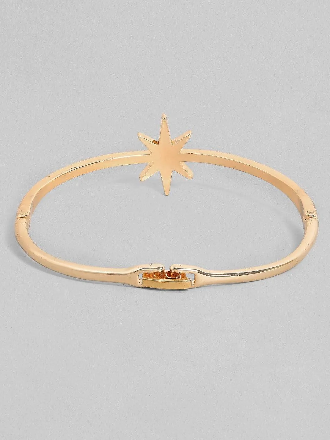 TOKYO TALKIES X Rubans Zircon Studded Gold Plated Handcrafted Star Shape Bracelet