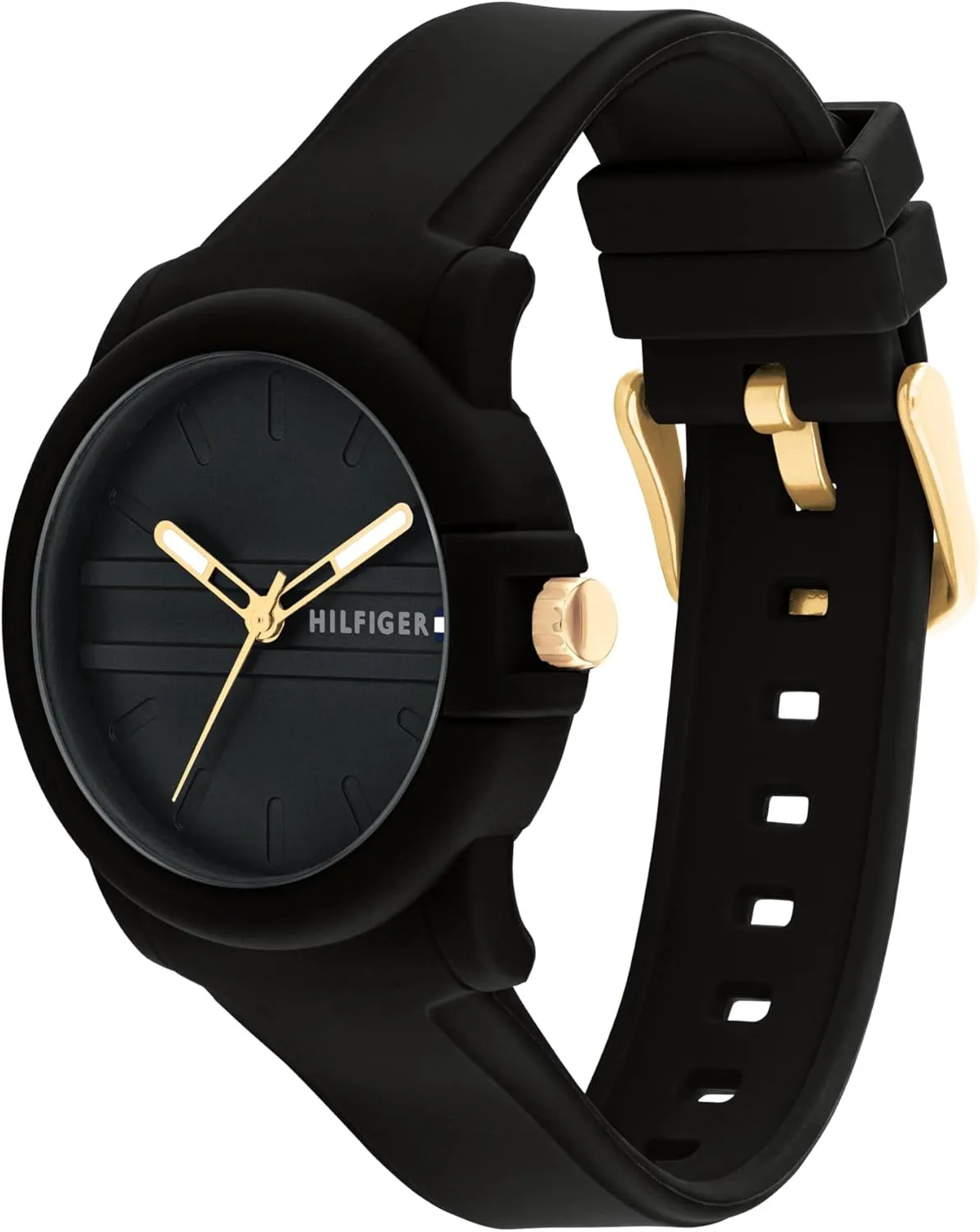 Tommy Hilfiger Sport Watch for Women - Casual 3H Wristwatch for Her - Silicone Strap - Water Resistant up to 3 ATM/30 Meters - Premium Fashion for Everyday Wear - 36mm