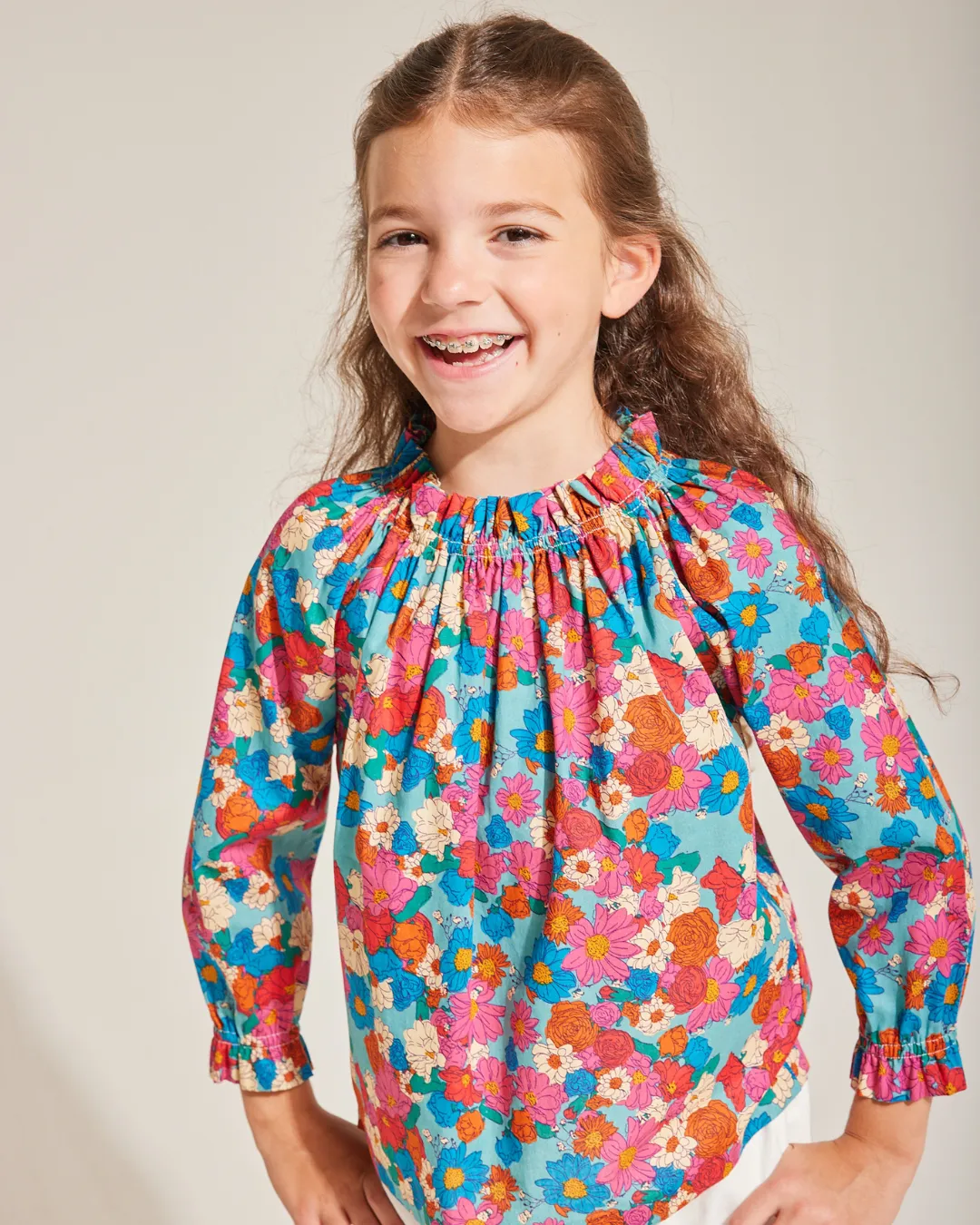 Tory Top - Jewel Floral