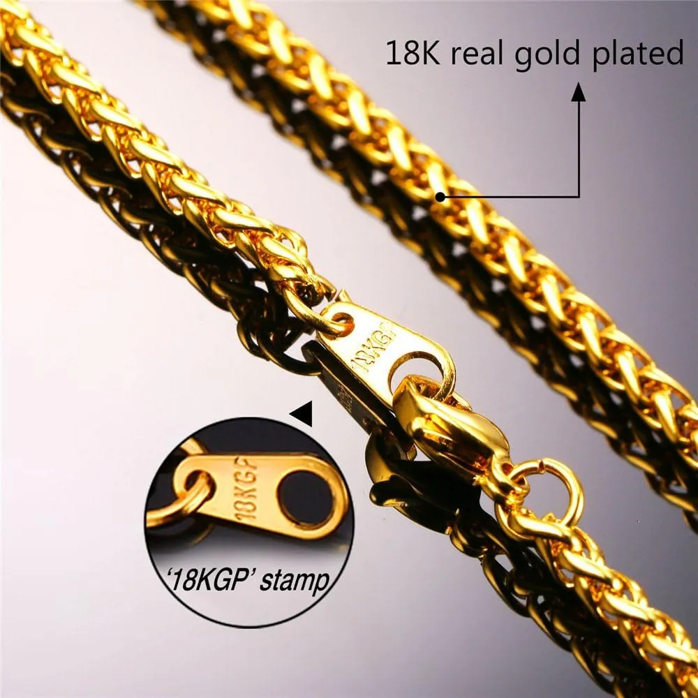 U7 Crown Initial A-Z Necklace, Iced Out Letter Pendant with 22-24 Inch Chain, Men Women Bling Hip Hop Alphabet Name Jewelry Big Initials Necklaces Color Steel,Black,Gold