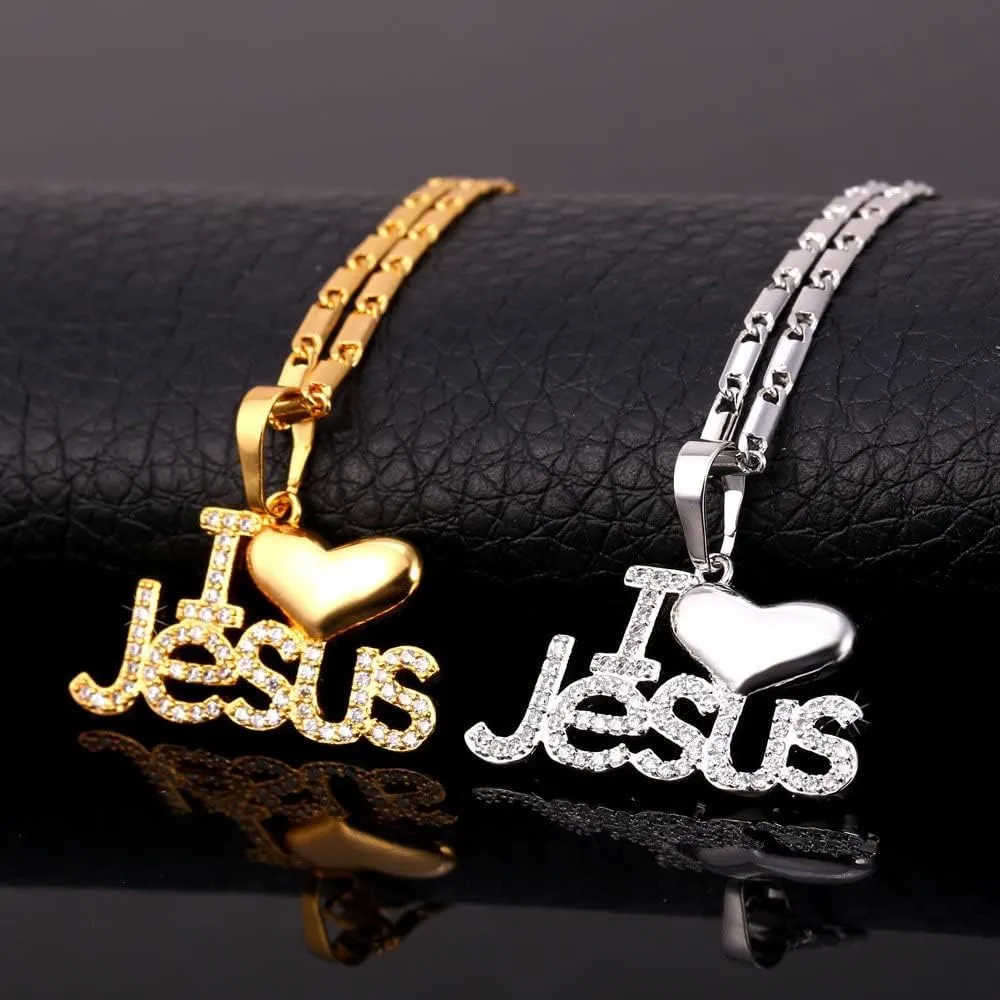 U7 Russian Orthodox Cross Pendant/Praying Hands/Ichthys Sign for Men Women Stainless Steel 18K Gold Plated Jesus Pendant Christian Religious Necklaces, Length 22" Silver Black Gold