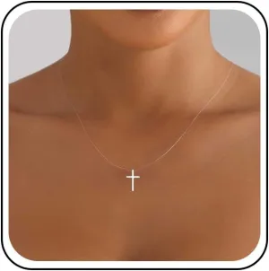 Vintage Crystal Star Pendant Necklace Silver Rhinestone Star Choker Necklace Transparent Invisible Chain Necklace Cz Fishing Line Necklace Chain Jewelry for Women