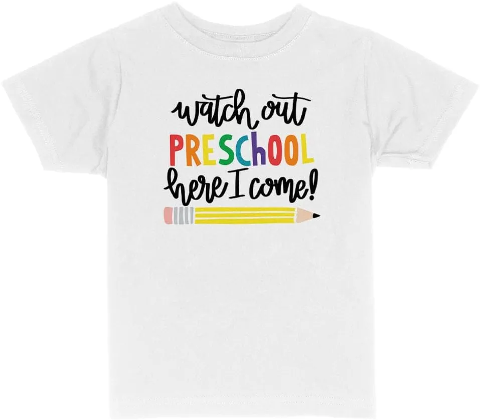 Watch Out Preschool Toddler Kids T-Shirt