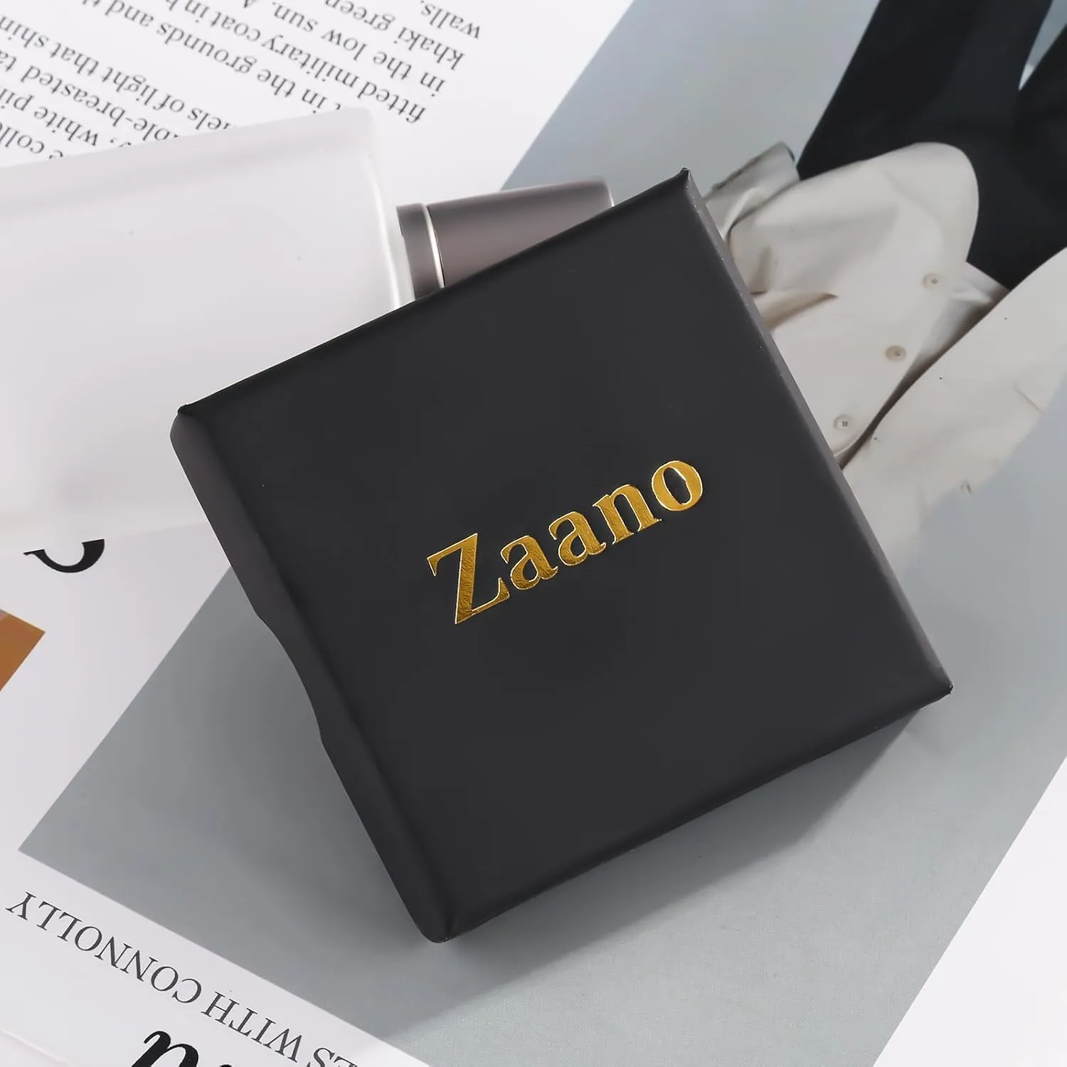 Zaano Stud Earrings for Women Gold Plated Minimalism 925 Sterling Silver Post Hyposensitivity CZ,Fan,Teardrop Earrings