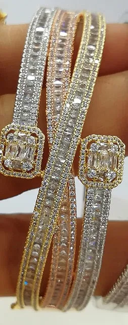 Zircon Crystal Bracelet Bangle