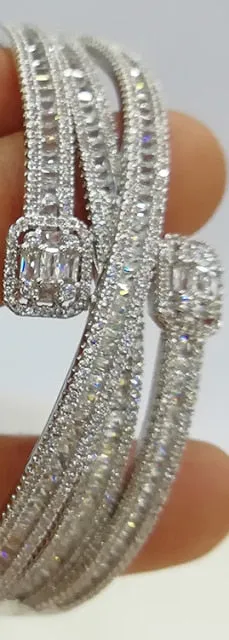 Zircon Crystal Bracelet Bangle